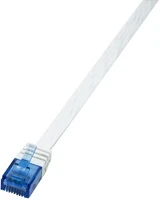 Logilink CF2071U Cat6 u/utp lapos patch kábel - fehér - 5m kép