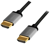 Logilink CHA0101 Hdmi kábel 2 m hdmi a-típus (standard) fekete, szürke kép
