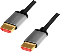 Logilink CHA0104 Hdmi kábel, a/m - a/m, 8k/60 hz, alu, 1 m kép