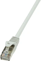 Logilink CP2032S Rj45 cat6 f/utp m/m adatkábel 1m awg26 szürke kép