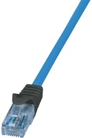 Logilink CPP010 Premium rj45 cat6a u/utp -> rj45 cat6a u/utp m/m adatkábel 10m kék kép