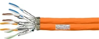 Logilink CPV0064 Primeline awg23 duplex cat7 s/ftp adatkábel 500m narancssárga fali kép