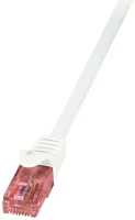 Logilink CQ2011U Rj45 cat6 utp m/m adatkábel 0.25m awg24 fehér kép