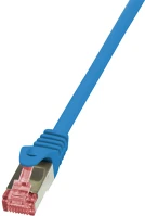 Logilink CQ2056S Rj45 cat6 sftp m/m adatkábel 2m awg27 kék kép