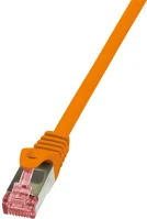 Logilink CQ2058S Rj45 cat6 sftp m/m adatkábel 2m awg27 narancssárga kép