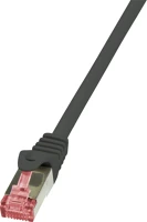 Logilink CQ2083S Rj45 cat6 sftp m/m adatkábel 7.5m awg27 fekete kép