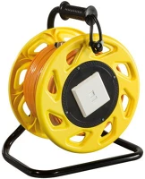 Logilink CQ3060S Cat.6a network cable spool s/ftp 60 m, orange kép