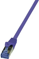 Logilink CQ306VS Primeline rj45 cat6a s/ftp -> rj45 cat6a s/ftp m/m adatkábel 3m lila kép
