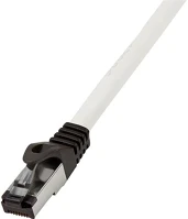 Logilink CQ8112S Primeline rj45 cat8.1 s/ftp -> rj45 cat8.1 s/ftp m/m adatkábel 20m szürke kép