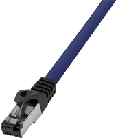 Logilink CQ8116S Primeline rj45 cat8.1 s/ftp -> rj45 cat8.1 s/ftp m/m adatkábel 20m kék kép