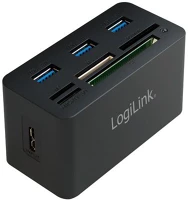 Logilink CR0042 Usb 3.0 hub with all-in-one card reader kép
