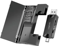 Logilink CR0049 usb 3.2 gen1 kártyaolvasó sd- és microsd-kártyákhoz, memóriakártya kép