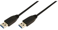 Logilink CU0038 Usb 3.0 kábel a típus>a típus fekete 1m kép