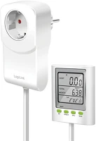 Logilink EM0006 Energiaköltség mérő co2 kibocsátás számítással és hosszabbító kábellel kép