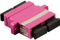 Logilink FA01SC4 Sc duplex -> sc duplex f/f adapter lila kép