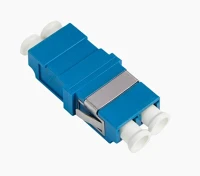 Logilink FA03LC1 Száloptikai lc/lc duplex csatoló, karima nélkül, kék kép
