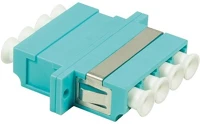 Logilink FA04LC3 Lc quad -> lc quad f/f adapter türkiz kép