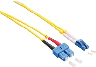 Logilink FP0LS10 Lc/upc duplex -> sc/upc duplex m/m adatkábel 10m sárga os2, 9/125µ kép
