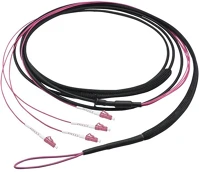 Logilink FT1U020 Fiber trunk U-DQ(ZN)BH multimode 4db LC/UPC -> 4db LC/UPC M/M adatkábel 20m kép