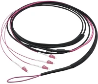 Logilink FT1U040 Fiber trunk U-DQ(ZN)BH multimode 4db LC/UPC -> 4db LC/UPC M/M adatkábel 40m kép