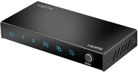 Logilink HD0066 Hdmi elosztó, 1x2 portos, 4k/60 hz, hdcp, edid, hdr, cec, felbontásnövelő kép