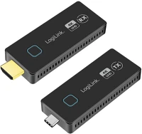 Logilink HDW0104 hdmi átviteli készlet, usb-c - hdmi, kompakt, vezeték nélküli, 30m, 1 kép