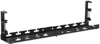 Logilink KAB0094 Kábeltálca-rendező, asztal alá szerelhető, szorítós, kihúzható, fém kép
