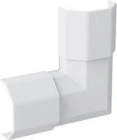 Logilink KAB0116 Kábelcsatorna-csatlakozó 90 , abs, 33x33x18mm, fehér kép