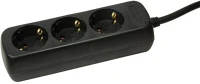 Logilink LPS205B Aljzat 3-as, 3x cee 7/3, 1,5 m, fekete kép