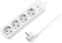 Logilink LPS245 4db villásdugó cee 7/3 elosztó 1.5m fehér kép