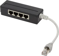 Logilink MP0032 Splitter ( 1x rj45 apa - 4x rj45 anya) kép