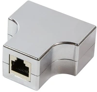 Logilink MP0037 Modular coupler 3*rj45 cat.5e stp, metallized kép
