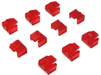 Logilink MP0043 Rj45 port blocker, 10 locks kép