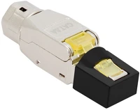Logilink MP0085 Rj45 terepi lezáródugó, cat. 8.1, árnyékolt, extra rövid kép