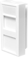 Logilink NF0001 French face plate modular insert 22.5*45 mm,  white kép