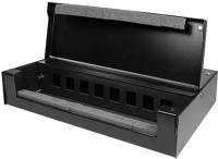 Logilink NP0091 Konszolidációs pontdoboz 8 vagy 12 keystone modulhoz, fekete kép