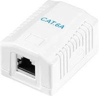 Logilink NP0096 Cat.6a felületre szerelt doboz 1 x rj45, árnyékolt kép