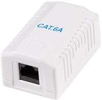 Logilink NP0100 Cat.6a felületre szerelhető doboz 1 x rj45, árnyékolatlan kép
