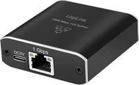 Logilink NS0011 Gigabit ethernet elosztó 1-2, 1000 mbit/s, usb tápellátással kép