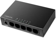 Logilink NS0116 5 portos gigabit asztali hálózati kapcsoló, fém ház kép