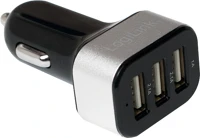 Logilink PA0082 Autós 5,1a-s 3 portos usb töltő kép