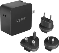 Logilink PA0302 Usb utazási töltő, gan, 1 port, usb-cf, 65 w, pd-vel kép