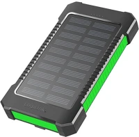Logilink PA0303 8000mah napelemes powerbank zöld-fekete kép