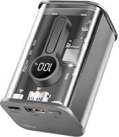 Logilink PA0306 10000mah powerbank átlátszó kép