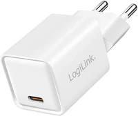 Logilink PA0355 Usb-c gan töltő (pd+qc 3.0), 20 w, fehér kép
