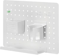 Logilink PB0105 lyukas fali rendező/kombináció, falra szerelhető, 42 x 32 x 9,8 cm, 5 kg kép