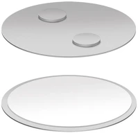 Logilink SC0017 Füstérzékelő rögzítő készlet mágneses, 4cm átmérőjű kép