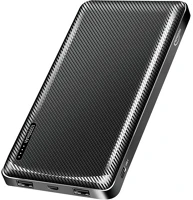 Logilink TM045 Loiglink power bank 10.000 mah, 2x usb-a, usb-c, micro-usb, fekete kép