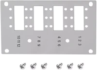 Logilink TOLDÓELOSZTÓHOZ, 12 X LC Előlap toldóelosztóhoz, 12 x lc duplex / 12 x sc simplex kép