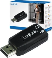 Logilink UA0053 5.1 usb hangkártya kép